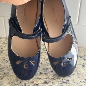 Elephantito Navy Blue Kids Dress Shoes